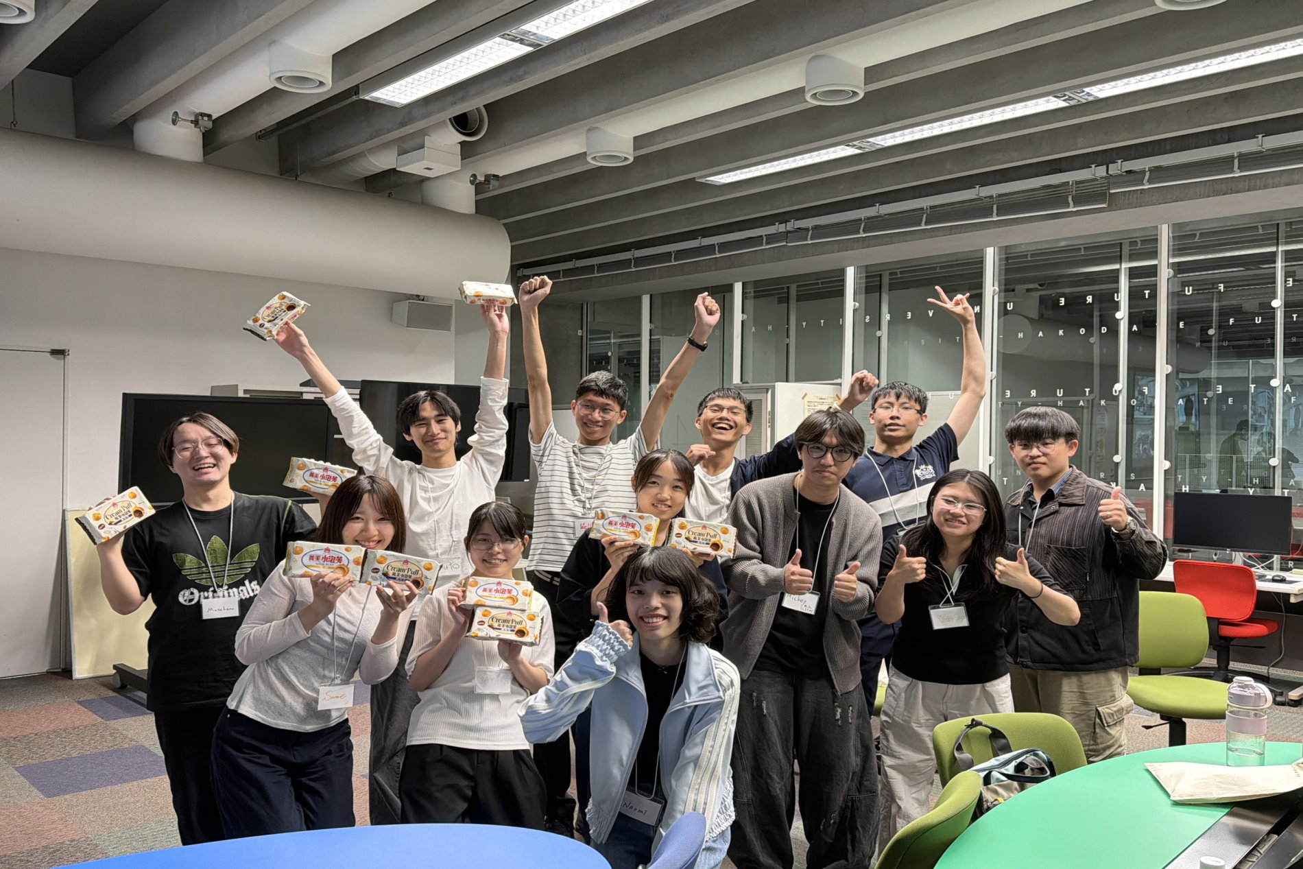 2026年台灣與日本學生於日本函館未來大學進行校園探索